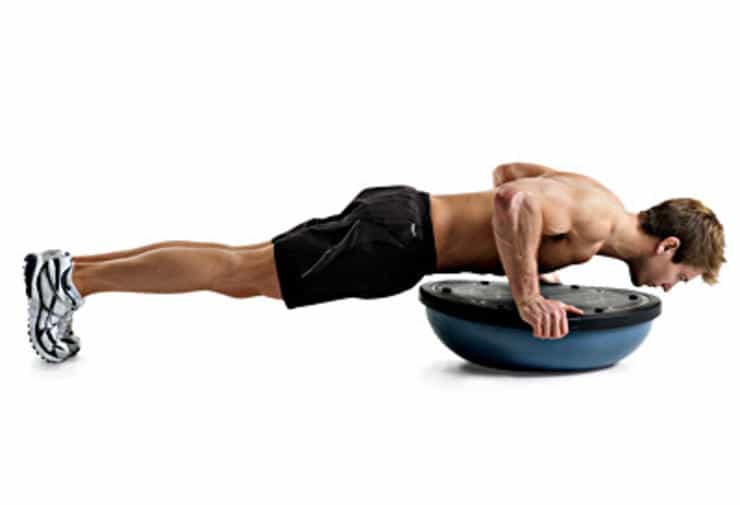 Bosu Push Ups