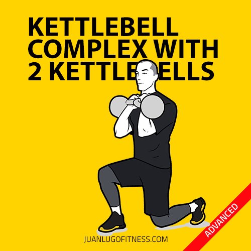 Kettlebell Complex with 2 Kettlebells [Advanced]
